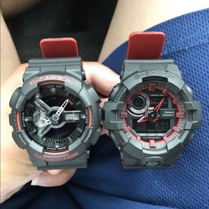Black/Red G-Shock Watch